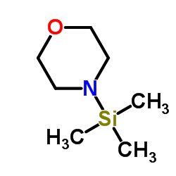 N-(三甲基硅基)吗啉结构式