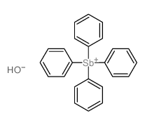Stibonium,tetraphenyl-, hydroxide (8CI,9CI)结构式