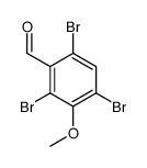 2,4,6-tribromo-3-methoxybenzaldehyde结构式