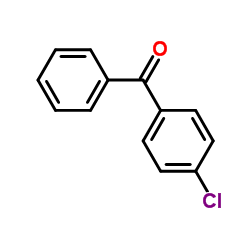 4-氯二苯甲酮结构式