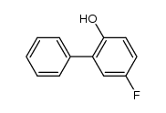 2-phenyl-4-fluorophenol结构式