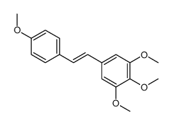 (Z)-3,4,5,4’-四甲氧基二苯乙烯结构式