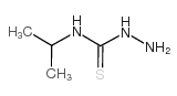 4-异丙基-3-氨基硫脲结构式