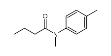 N-methyl-N-(p-tolyl)butyramide结构式