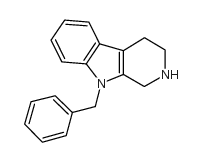 1,2,3,4-TETRAHYDRO-9-(PHENYLMETHYL)-PYRIDO[3,4-B]INDOLE结构式