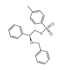 (S)-1-Benzyloxy-1-phenyl-2-(p-toluenesulfonyloxy)ethane结构式