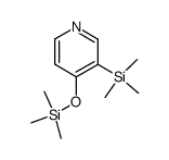 Pyridine, 3-(trimethylsilyl)-4-[(trimethylsilyl)oxy]- (9CI)结构式