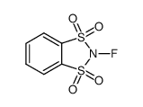 N-Fluoro-o-benzenedisulfonimide结构式