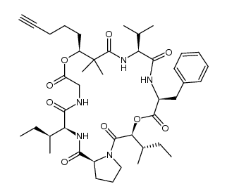 pitipeptolide D结构式