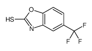 5-(Trifluoromethyl)-2(3H)-benzoxazolethione结构式
