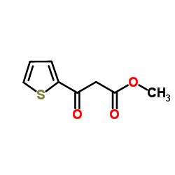 3-氧代-3-(2-噻吩基)丙酸甲酯结构式