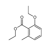 ethyl 2-ethoxy-6-methylbenzoate结构式