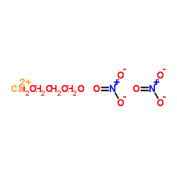 硝酸钙(四水)结构式