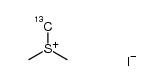 [13C]methyl-dimethylsulfonium iodide结构式