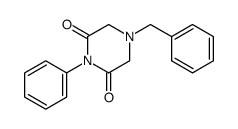 4-benzyl-1-phenylpiperazine-2,6-dione结构式
