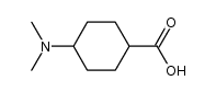 4-dimethylamino-cyclohexanecarboxylic acid结构式