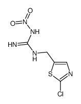 2-[(2-chloro-1,3-thiazol-5-yl)methyl]-1-nitroguanidine结构式