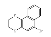 6-bromo-2,3-dihydronaphtho[1,2-b][1,4]dithiine结构式
