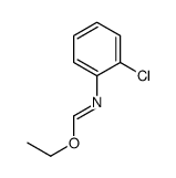 ethyl N-(2-chlorophenyl)methanimidate结构式