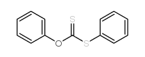 Carbonic acid, dithio-, O,S-diphenyl ester结构式