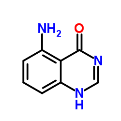 5-氨基-4(1H)-喹唑啉酮结构式
