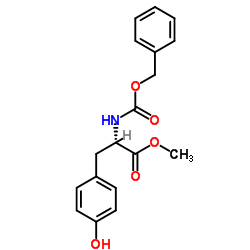 Z-L-酪氨酸甲酯结构式