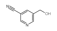 (5-氰基吡啶-3-基)-甲醇结构式