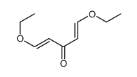 (1E,4E)-1,5-diethoxypenta-1,4-dien-3-one结构式