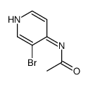 4-(Acetylamino)-3-bromopyridine结构式