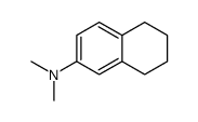 5,6,7,8-Tetrahydro-N,N-dimethyl-2-naphthalenamine结构式