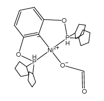 [(cyclopentyl)2POC6H3OP(cyclopentyl)2]Ni(formate)结构式