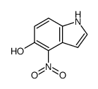 5-hydroxy-4-nitroindole结构式