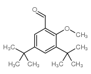 3,5-二-叔丁基-2-甲氧基苯甲醛结构式
