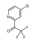 1-(4-chloropyridin-2-yl)-2,2,2-trifluoroethanone结构式