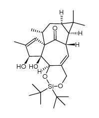 ingenol-5,20-(di(tert-butyl)silylene) ether结构式