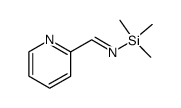 1,1,1-trimethyl-N-(pyridin-2-ylmethylene)silanamine结构式