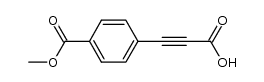 3-(3-(methoxycarbonyl)phenyl)propiolic acid结构式