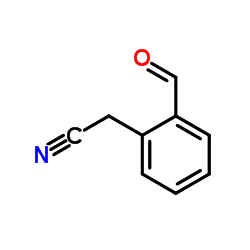 (2-甲酰基苯基)-乙腈结构式