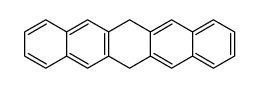Pentacene, 6,13-dihydro-结构式