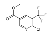 methyl 6-chloro-5-(trifluoromethyl)pyridine-3-carboxylate结构式