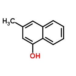 3-Methyl-1-naphthol结构式