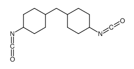 1-isocyanato-4-[(4-isocyanatocyclohexyl)methyl]cyclohexane结构式