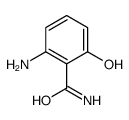 Benzamide, 2-amino-6-hydroxy- (9CI)结构式