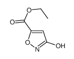 5-Isoxazolecarboxylicacid,3-hydroxy-,ethylester(8CI,9CI)结构式
