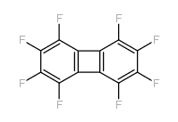 OCTAFLUOROBIPHENYLENE结构式