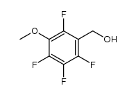 (2,3,4,6-tetrafluoro-5-methoxyphenyl)methanol结构式