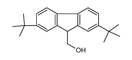 2,7-二叔丁基-9-芴基甲醇结构式