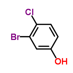 3-溴-4-氯苯酚结构式