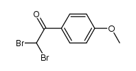 α,α-dichloro-4-methoxyacetophenone结构式