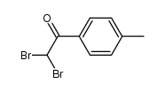 α,α-Dibromo-p-methylacetophenone结构式